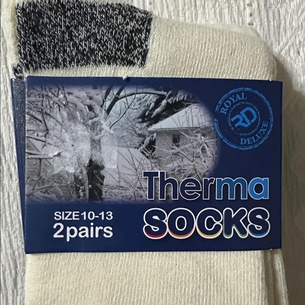Therma SOCKS stay warm